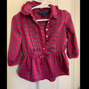3/$15 🎉 Ralph Lauren top